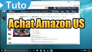 TUTO Amazon  acheter un jeu quotdématquot sur Amazon US [upl. by Enrak]