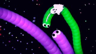 Slitherio 01 Ghost Pro Snake VS Gaint Snakes  Incredible Gameplay slithersnake gaming viral [upl. by Callean981]