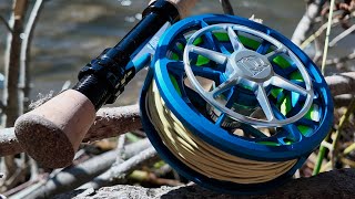 ROSS EVOLUTION SALT R Fly Fishing Reel  First Look And Unboxing  Matte Blue 78WT [upl. by Ongineb]