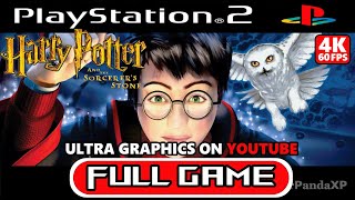 Harry Potter And The Philosophers Stone PS2 4K 60FPS Walkthrough No Commentary [upl. by Kutchins502]