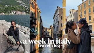 ITALY TRAVEL DIARIES lake garda verona amp venice best places to eat 🍝 [upl. by Malas]