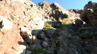 Climbing up the west gully of Crestone Needle Sangre De Cristo Mountains Colorado [upl. by Berhley]