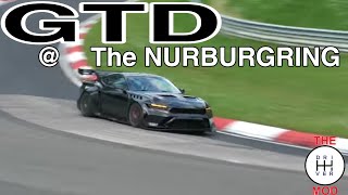 2025 Mustang GTD EXCLUSIVE Nürburgring footage WILL the Mustang GTD BEAT the Porsche GT3RS [upl. by Yelsnia]