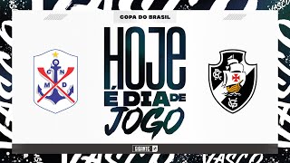 AO VIVO  MARCÍLIO DIAS x VASCO  COPA DO BRASIL  PRIMEIRA FASE [upl. by Kcirddec]