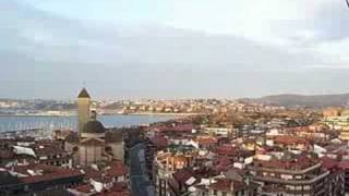 Las Arenas y Getxo desde el puente colgante [upl. by Selym]