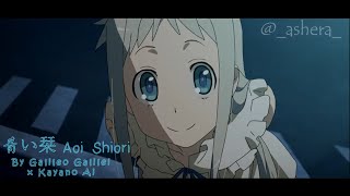 【AMV】Ano Hana『Aoi Shiori  青い栞 The First Take』 [upl. by Aitak]