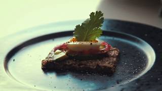 How to make delicious Crispbread with Crickets EntoChef cricket recipes [upl. by Castara]