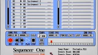 Sequencer One Plus on Amiga [upl. by Boynton700]