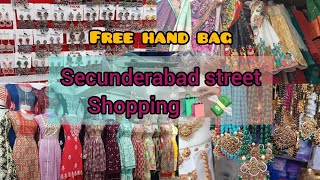 secunderabad street shopping🛍️💸  best collections and models secunderabadshopping streetshopping [upl. by Amadeo340]