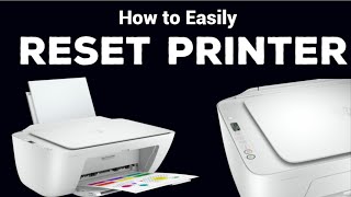 How to Reset easily HP Deskjet Printer 2700 series models [upl. by Norrat]