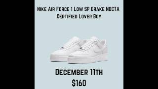 Nike Air Force 1 Low SP Drake NOCTA Certified Lover Boy [upl. by Nivle]