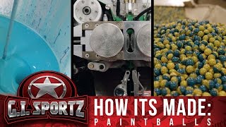 How Paintballs Are Made at GI Sportz [upl. by Rana569]