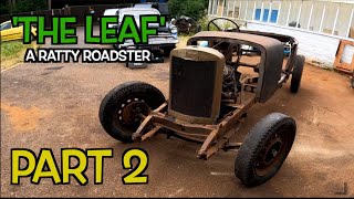 The Leaf part two A ratty roadster prewar car build with live blues [upl. by Harper]