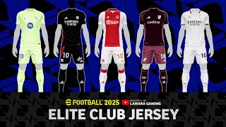 Elite Club jersey • eFootball 2025 mobile kits [upl. by Trueman]