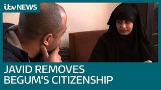 Shamima Begum shocked as citizenship is revoked  ITV News [upl. by Tdnerb]