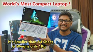 Worlds MOST COMPACT Laptop Unboxing [upl. by Narcis]