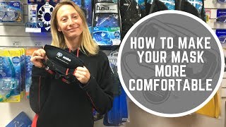 AOS Edu 19  How To Make Your Dive Mask More Comfortable [upl. by Eednahs]