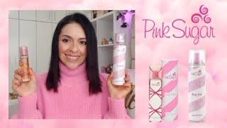 Reseña Perfume y Body Mist 🩷PINK SUGAR🩷 de AQUOLINA [upl. by Meghann544]