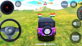 Dollar Song Modified 😈 Mahindra Thar  Indian Car Simulator 3D  Car Game 3D [upl. by Gavriella]