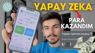 Yapay Zekaya Mobil Uygulama Yaptırdım Para Kazandım [upl. by Yrdua]