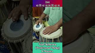 Kaharwa Taal Theka  Basic Lesson 1  For Beginners  music taal tabla tutorial kaharwa [upl. by Oiramed]