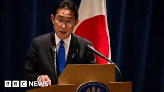 Japan ‘on the brink’ over falling birth rate says PM  BBC News [upl. by Ayoted]