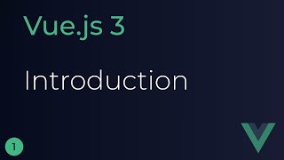 Vue JS 3 Tutorial  1  Introduction [upl. by Ajim]