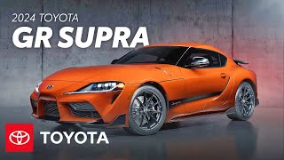 2024 Toyota GR Supra Overview  Toyota [upl. by Aggie]