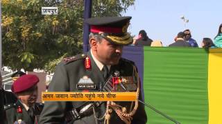 Lieutenant General Arun Sahni pays tribute to Martyr [upl. by Barnaby132]