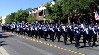 Wayzata High School Marching Band James J Hill Parade 2011 [upl. by Sitnalta515]