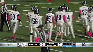 Friday Night Rivals Week 6 Burrillville at North Kingstown Part 1 [upl. by Anaib]