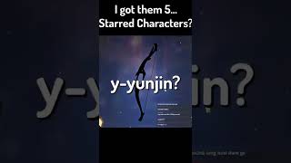 I got them 5 Starred Characters [upl. by Onitsuaf]