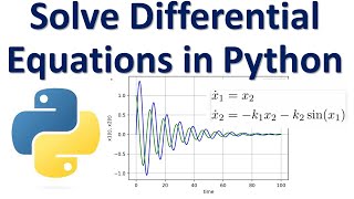 Solve Differential Equations in Python by Using odeint SciPy Function [upl. by Georgette]