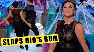 Shirley Ballas slaps Giovanni Pernices Bum [upl. by Anhavas40]