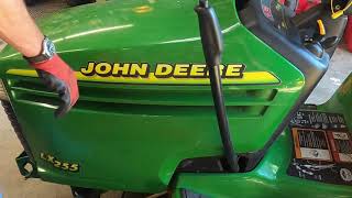 John Deere LX 255 Maintenance and Gripes [upl. by Tekla]