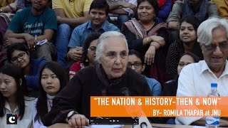 Lecture on Nationalism at JNU by Romila Thapar [upl. by Donnie220]