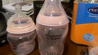 Tommee Tippee Bottles REVIEW [upl. by Keiryt]