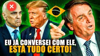 BOLSONARO DIZ QUE TRUMP IRÁ PRENDER ALEX4NDRE D M0RAI [upl. by Vani]