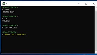 What is Cygwin  How does Cygwin work [upl. by Yleak]