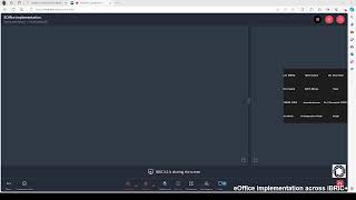 eOffice implementation across iBRIC [upl. by Einniw236]