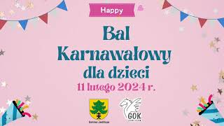 Bal Karnawałowy dla dzieci [upl. by Dnarud]