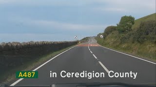 GB A487 Part 2 Aberaeron to Aberystwyth [upl. by Haraf986]