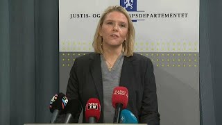 Norway’s Justice Minister quits her position over her facebook comments [upl. by Amri]