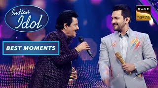 Indian Idol S13  Udit Narayan जी ने अपने बेटे Aditya के लिए गाया प्यारा सा Song  Best Moments [upl. by Sansbury]