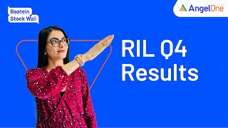 Reliance RIL Q4 Results Financial Analysis amp Important Levels [upl. by Cassandre]