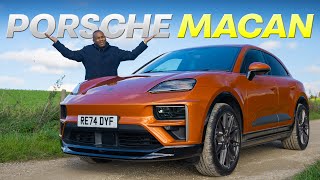 NEW Porsche Macan Electric Review  Better Than The Petrol Version [upl. by Frohman657]