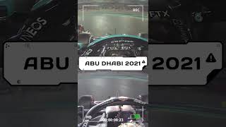 F1 Max Verstappen vs Lewis Hamilton Batalla Campeonato Abu Dhabi 2021 [upl. by Vescuso]