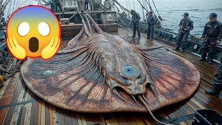 Giant Sea Monsters Hooked by Fishermen [upl. by Nnylf]