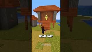 Minecraft but my Voice CHANGES every DAMAGE 2 🏓 shorts [upl. by Eniarrol]