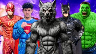 Werewolf VS Superheroes  Hide and Seek [upl. by Muir4]